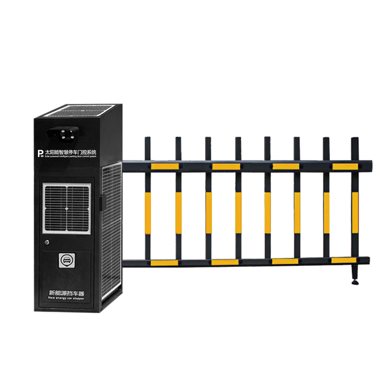 ZC619NRSE新能源车牌识别道闸一体机系统-太阳能